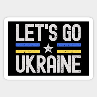 Let's Go Ukraine Sticker